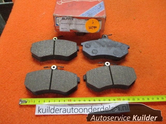 Remblokken voorzijde Audi 80 90 B2 VW Golf II GTI Golf III 3, -, Nieuw, Ophalen of Verzenden, Audi