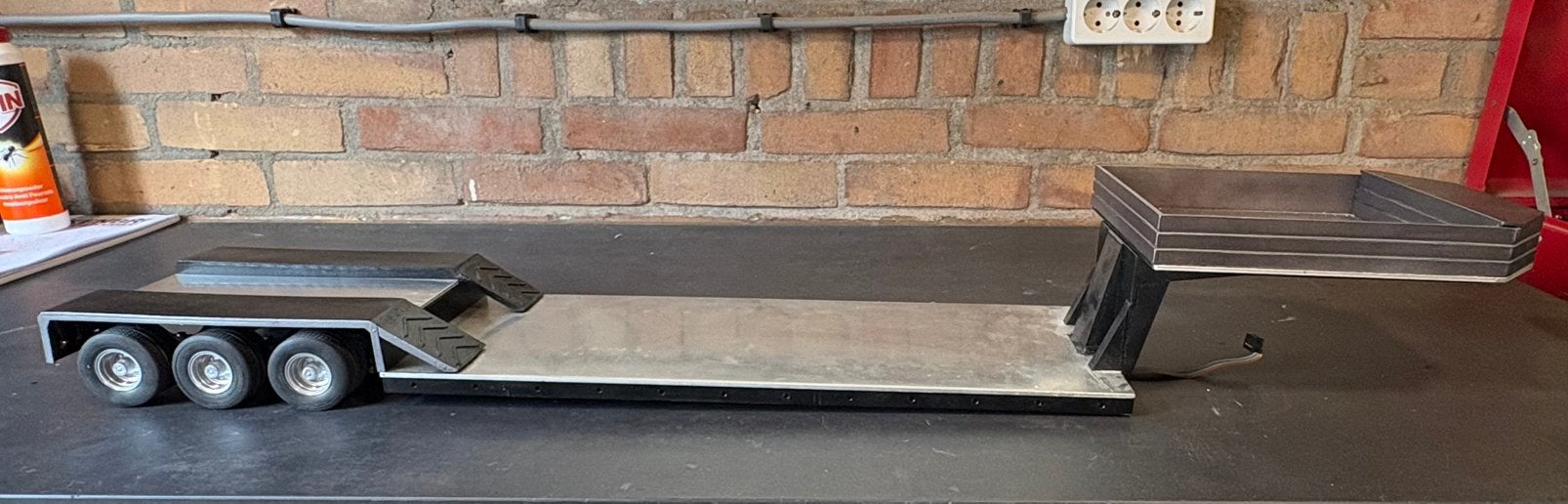 Dieplader project 1/14, Ophalen, Zo goed als nieuw
