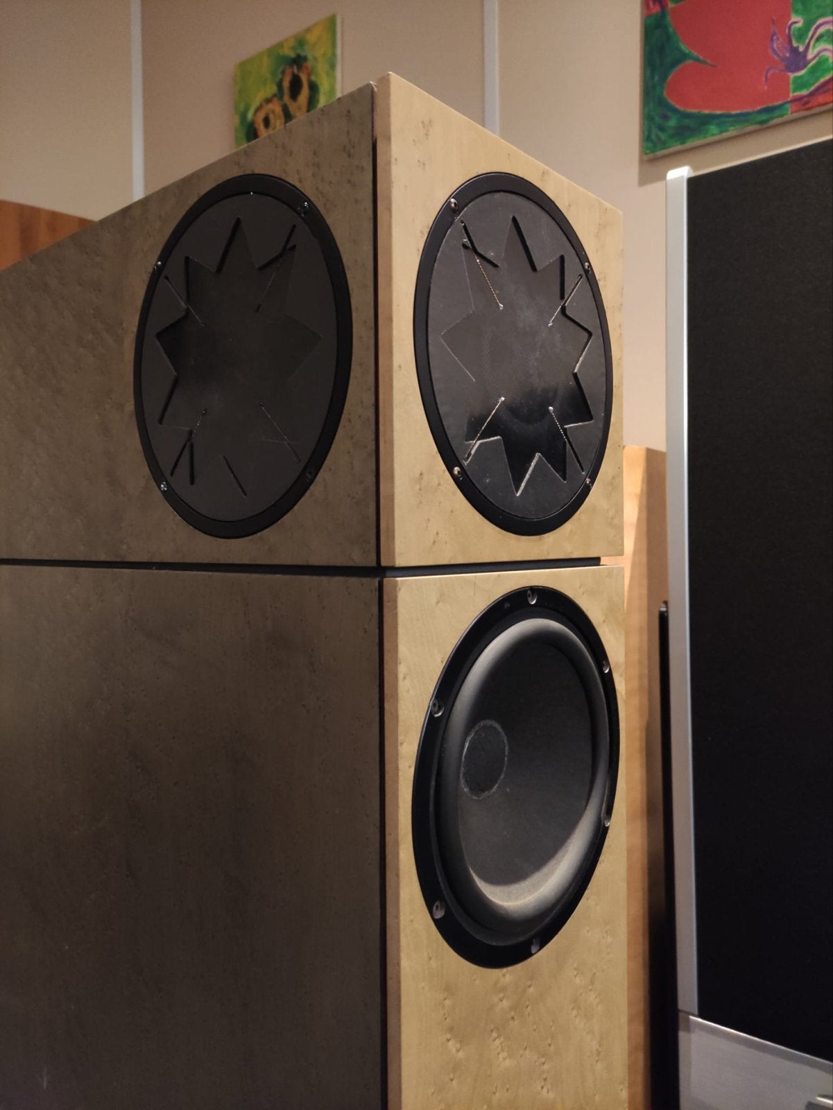 Audio Physic Medea luidsprekers met gereviseerde Manger-unit, Gebruikt, ., ., 120 watt of meer
