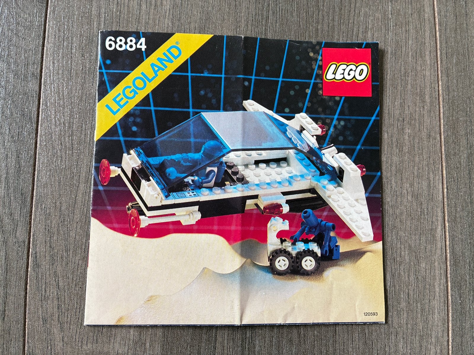 Lego Hyper Pod Explorer #6884 (1987), Ophalen, Gebruikt, Lego, Inclusief instructies