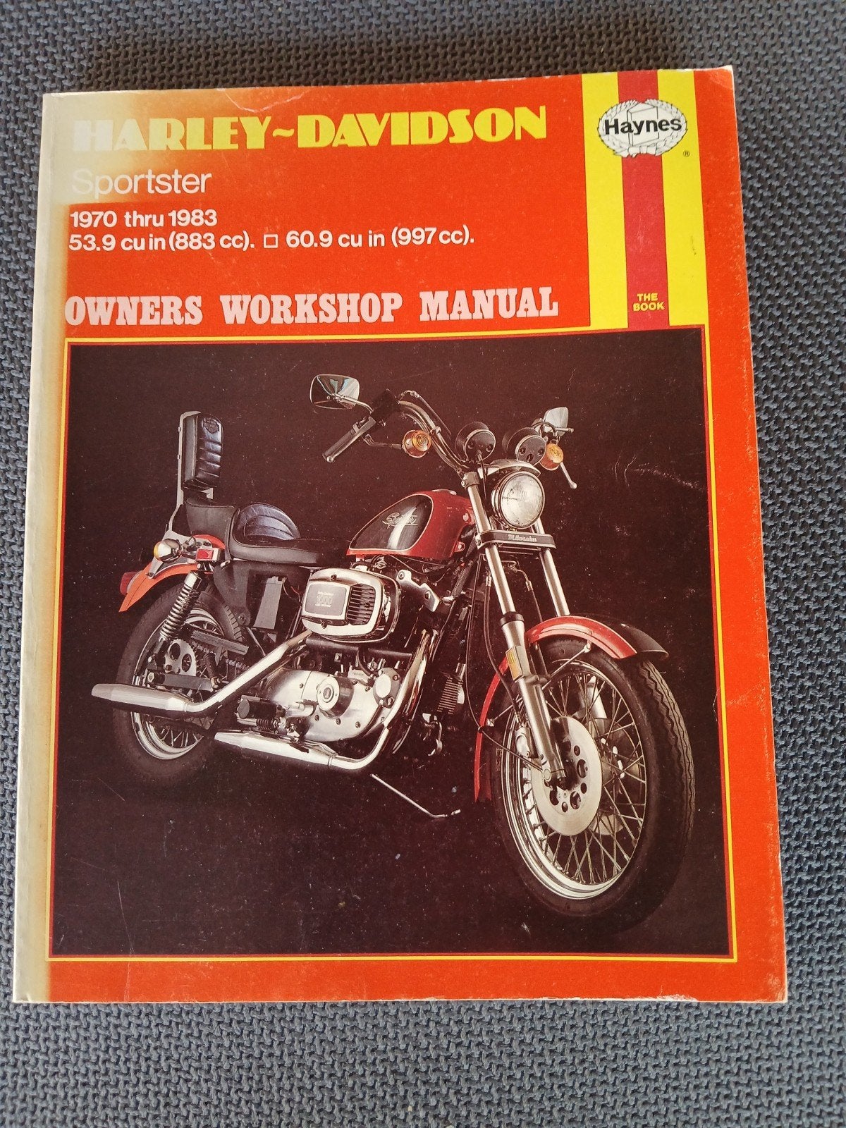 HARLEY DAVIDSON SPORTSTER WERKPLAATS HANDBOEK. 1970/1983, Ophalen of Verzenden, Harley-Davidson of Buell