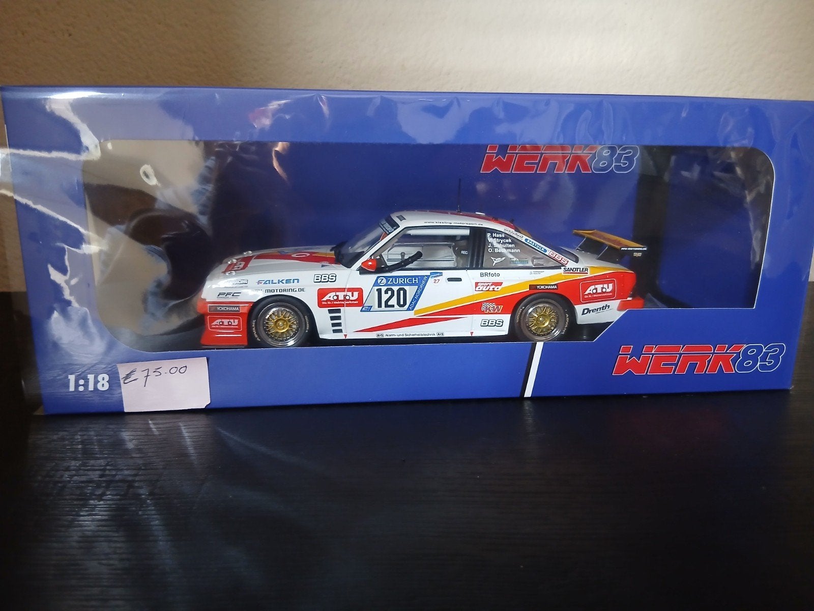 Werk 83 opel manta 1:18., Hobby en Vrije tijd, Ophalen, Nieuw, Auto, Overige merken