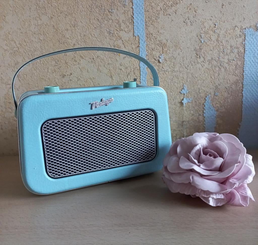 Draagbare Vintage Stijl Radio, Ophalen of Verzenden
