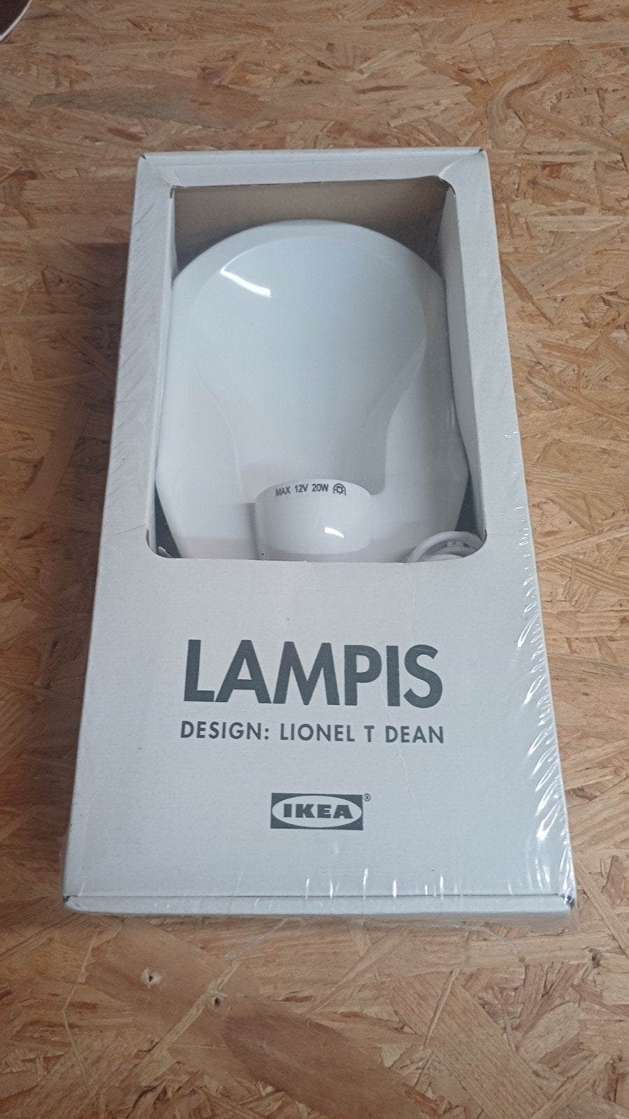 Vintage ikea wandlamp LAMPIS 2 stuks, Ophalen, Nieuw