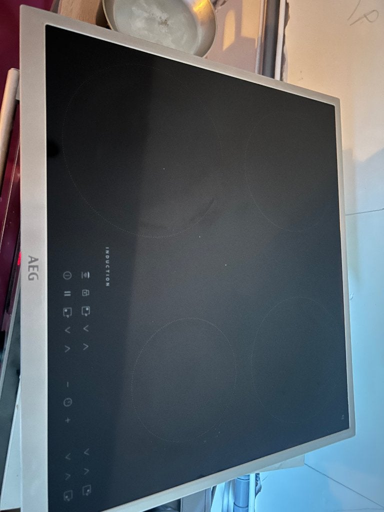 Inbouw inductie kookplaat, Ophalen, Minder dan 85 cm, 4 kookzones, Zo goed als nieuw