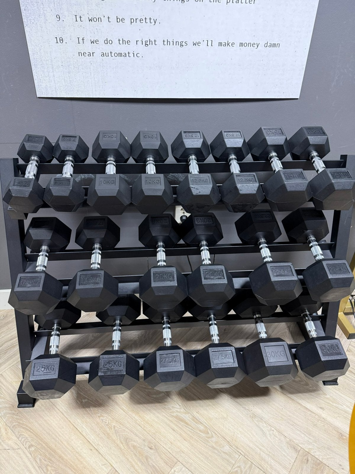 Nieuwe hexa dumbells en racks, tot 40 kilo bij To the Max!, Sport en Fitness, Dumbbell, Nieuw, Ophalen of Verzenden, .