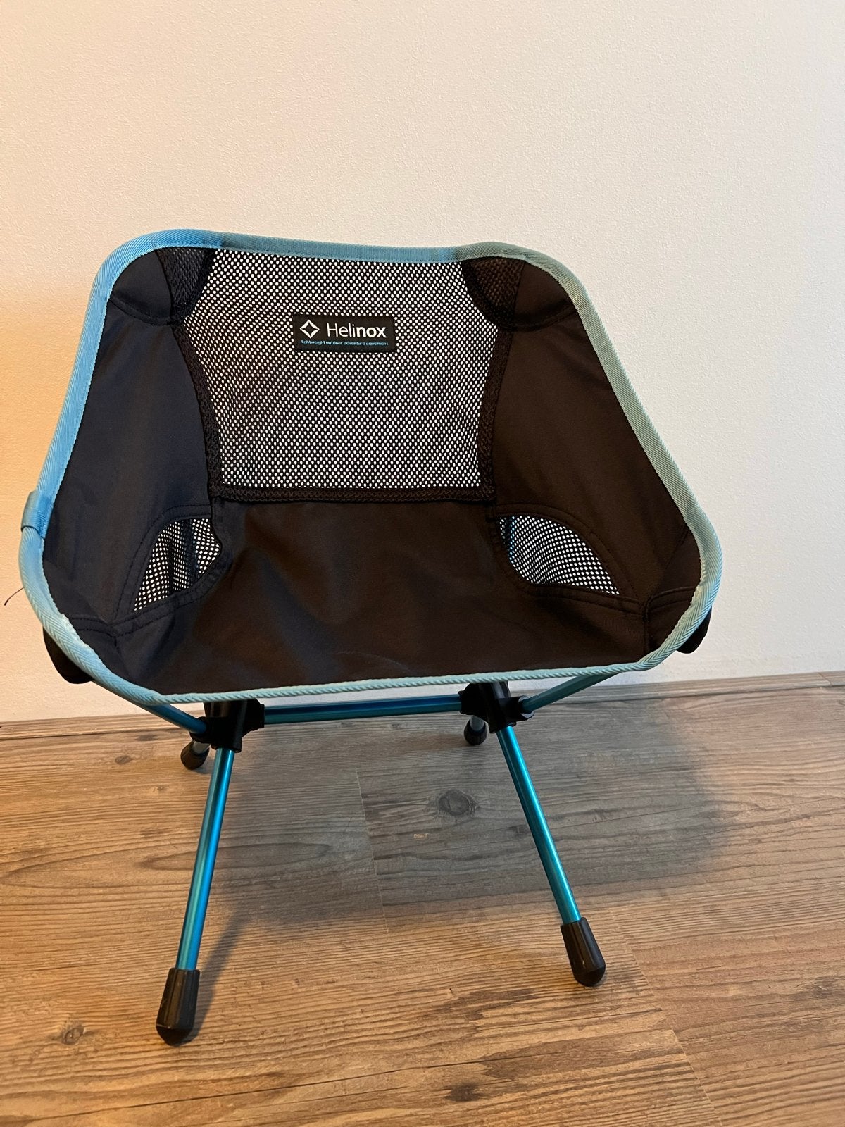 Helinox Chair One Mini - Zwart/Blauw, Ophalen, Zo goed als nieuw, Campingstoel
