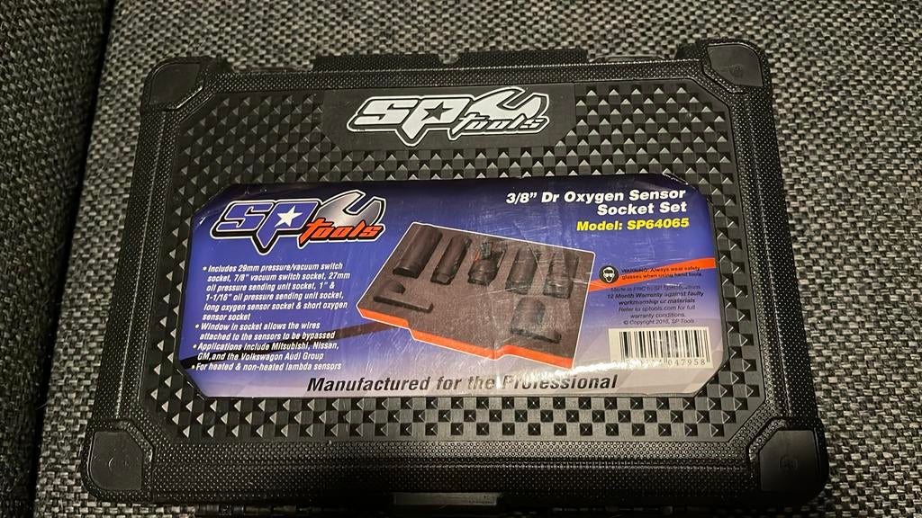 SP tools 3/8” dr oxygen sensor socket set, Auto diversen, Autogereedschap, Ophalen, Nieuw
