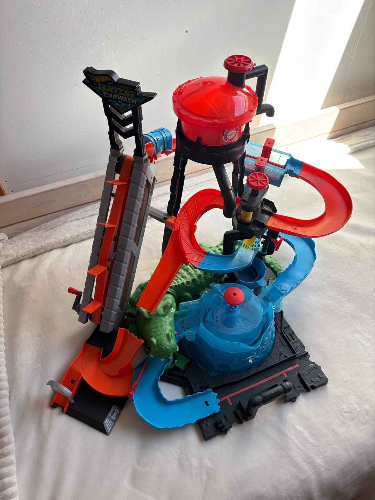 Hot Wheels Ultimate Gator Carwash speelset, Ophalen of Verzenden, Zo goed als nieuw