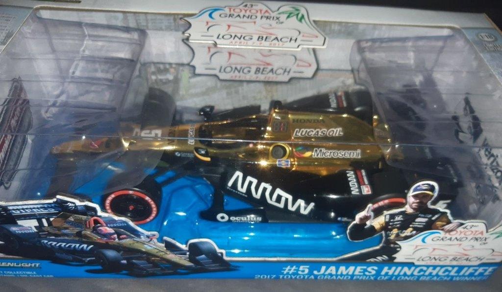 Greenlight 11017 1:18 Indycar Hinchcliffe Long Beach 2017, Verzenden, Nieuw, Overige typen, Overige merken