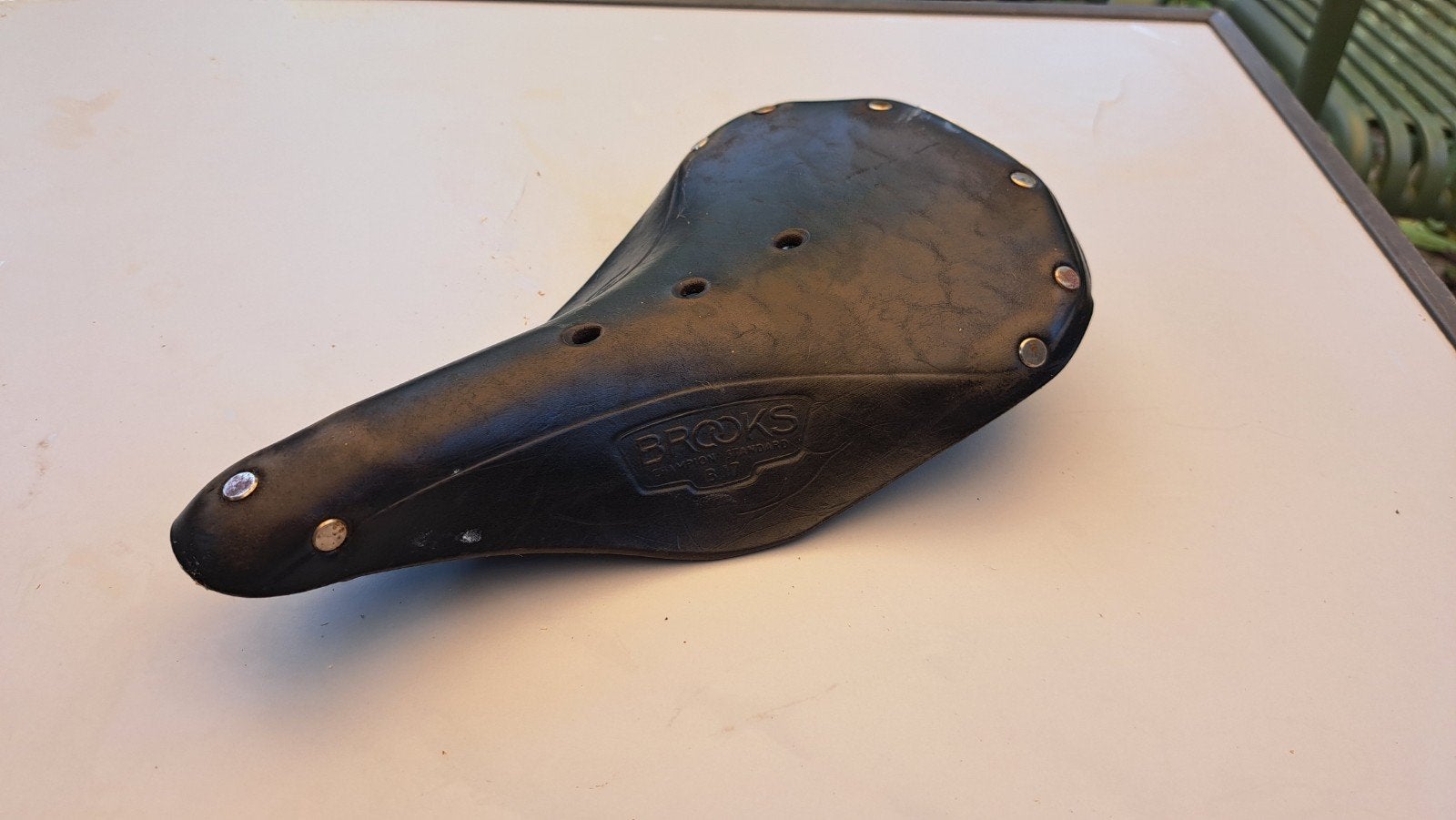 Brooks B17 Zadel - Klassiek Lederen Fietszadel, Toerfiets, Gebruikt, Leer, Ophalen of Verzenden