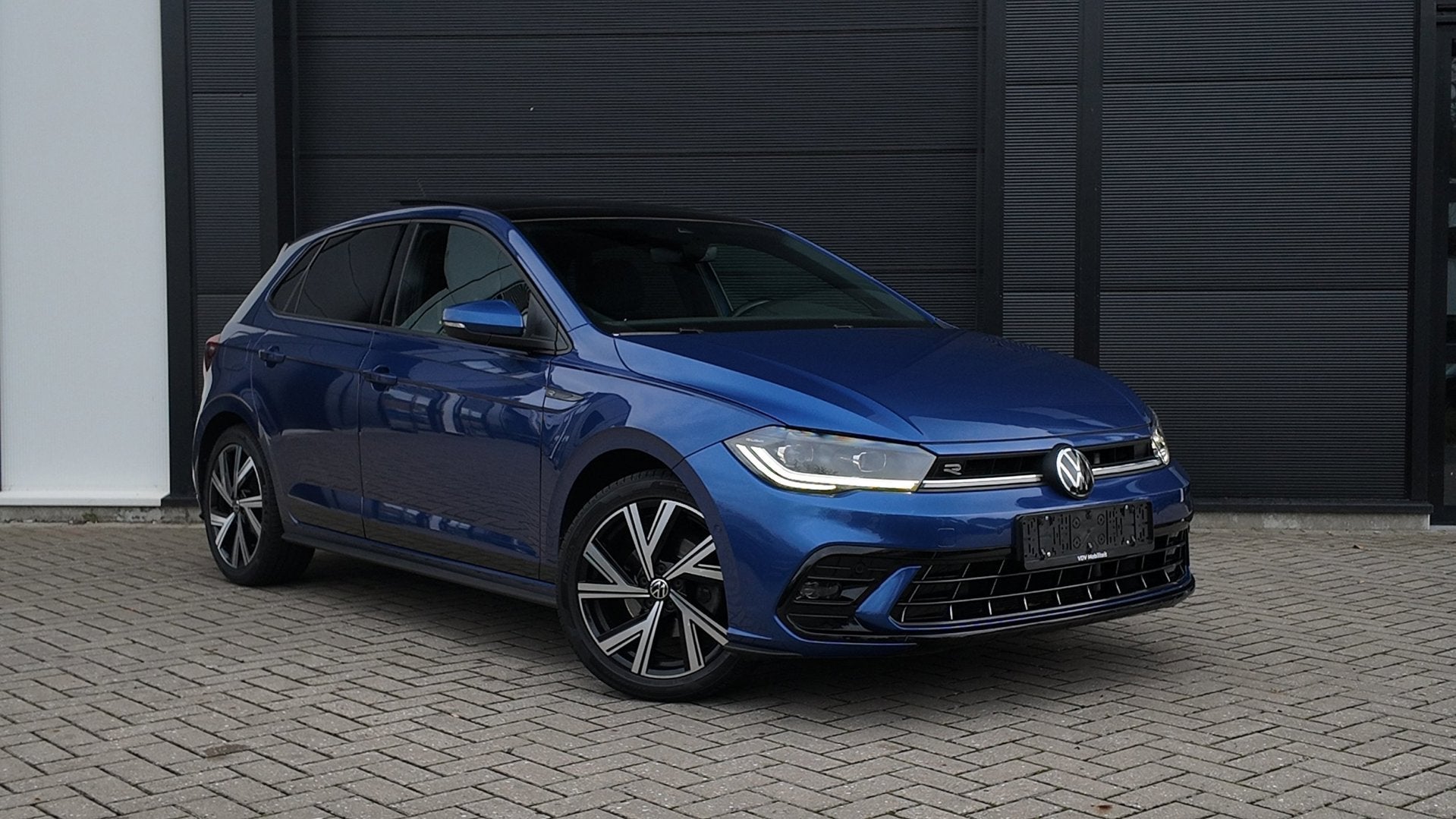 Volkswagen Polo 1.0 TSI | 3 x R-Line | Pano | Virtual, Auto's, Gebruikt, Blauw, Bedrijf, 19 km/l