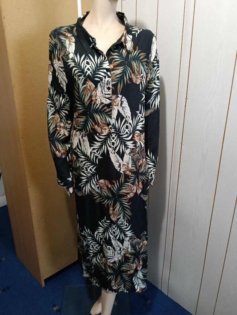 Smashed Lemon maxi dress maat L, Zwart, Maat 42/44 (L), Ophalen of Verzenden, Zo goed als nieuw