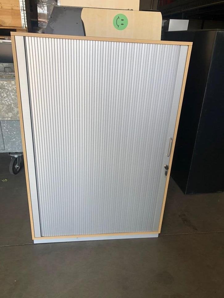 Werndl archiefkasten/ roldeurkast/opbergkast als nieuw, Niet ingevuld, 100 tot 150 cm, Niet ingevuld, Zo goed als nieuw