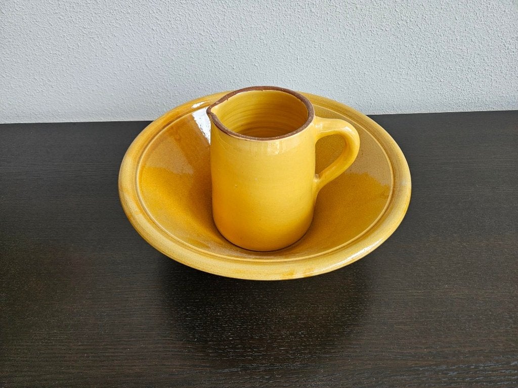 Lampetkan plus schaal, Ophalen, Zo goed als nieuw, Rond, Glas