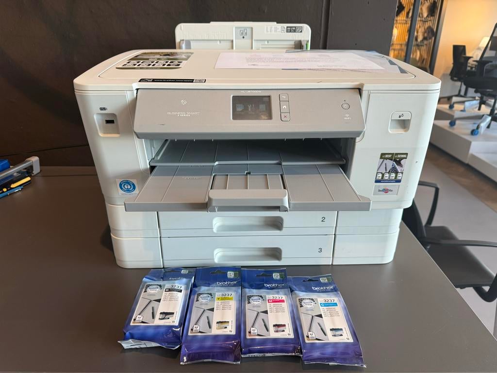 Brother HL-J6100dw A3/A4 printer met 3 laden + extra inkt, Computers en Software, Printers, Printer, Inkjetprinter, Kleur printen