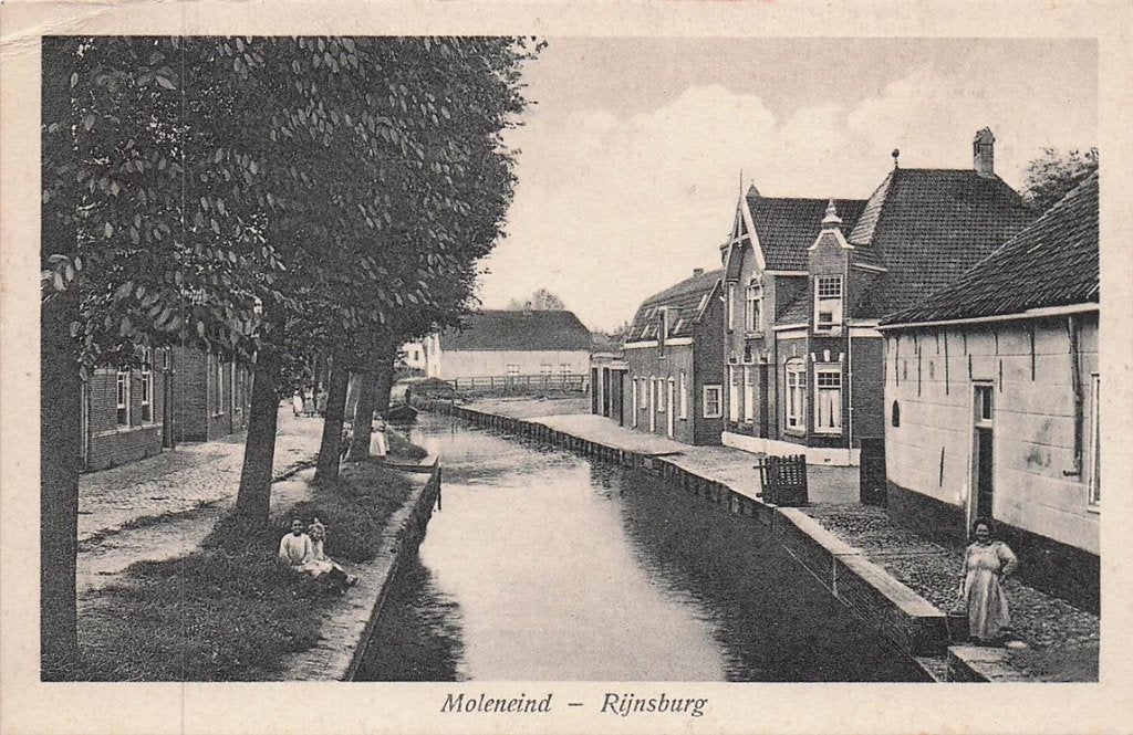 703-445-013 Moleneind Rijnsburg, Ophalen of Verzenden, Voor 1920, Zuid-Holland