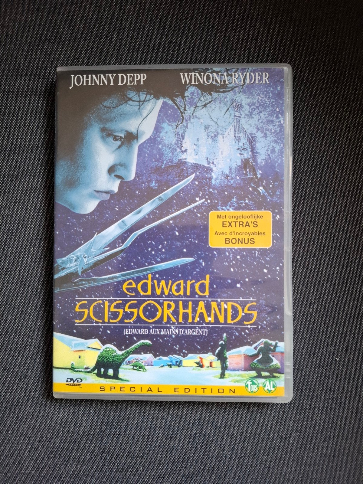 Edward Scissorhands DVD - Special Edition, Bonusmateriaal, Nederlands, Vanaf 12 jaar, Gebruikt