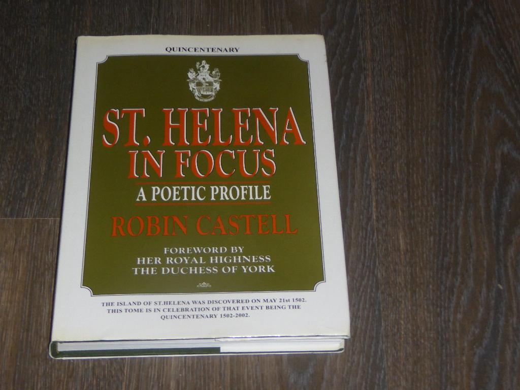 ROBIN CASTELL - ST. HELENA IN FOCUS  A POETIC PROFILE, Verzenden, Zo goed als nieuw, ROBIN CASTELL