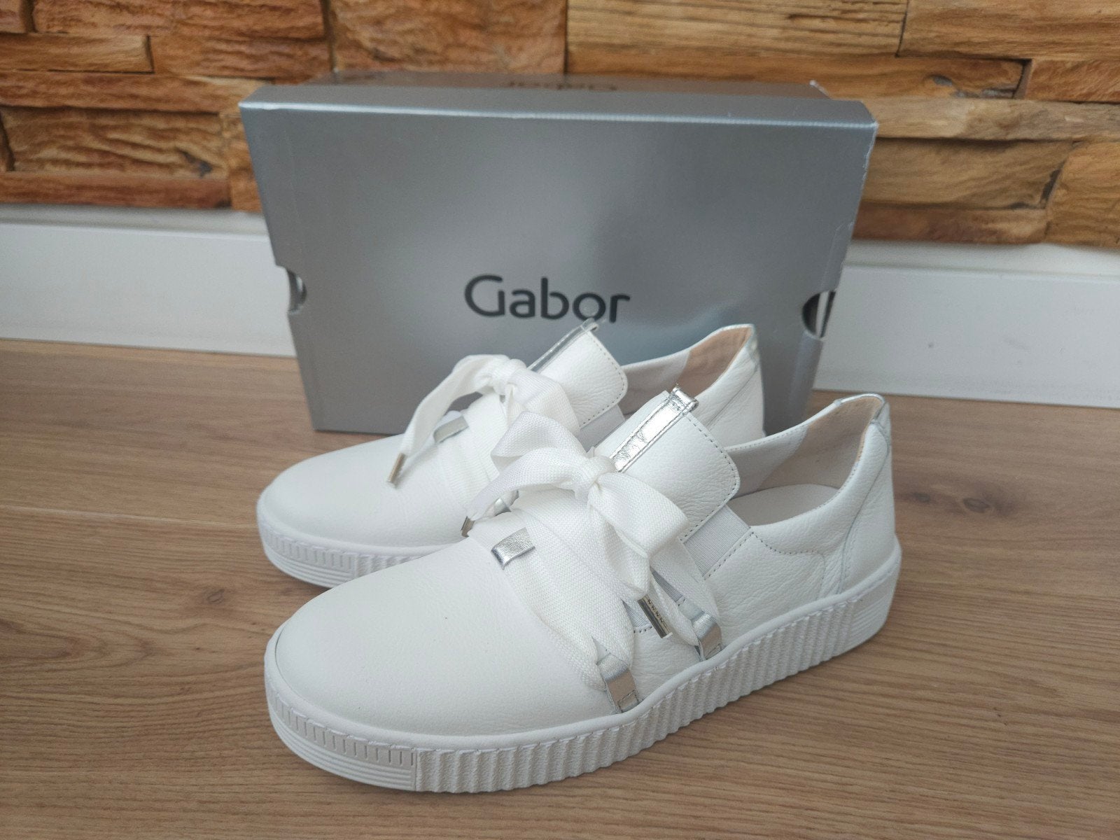 Gabor sneakers NIEUW!!! Maat 7 / 40,5 wit schoenen, Wit, Gabor, Nieuw, Ophalen of Verzenden
