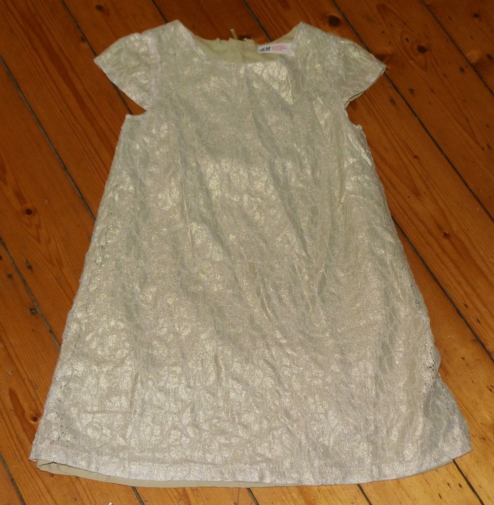 mooie H & M (feest) jurk maat 122, Kinderen en Baby's, Kinderkleding | Maat 122, Meisje, H&M, Ophalen of Verzenden, Zo goed als nieuw