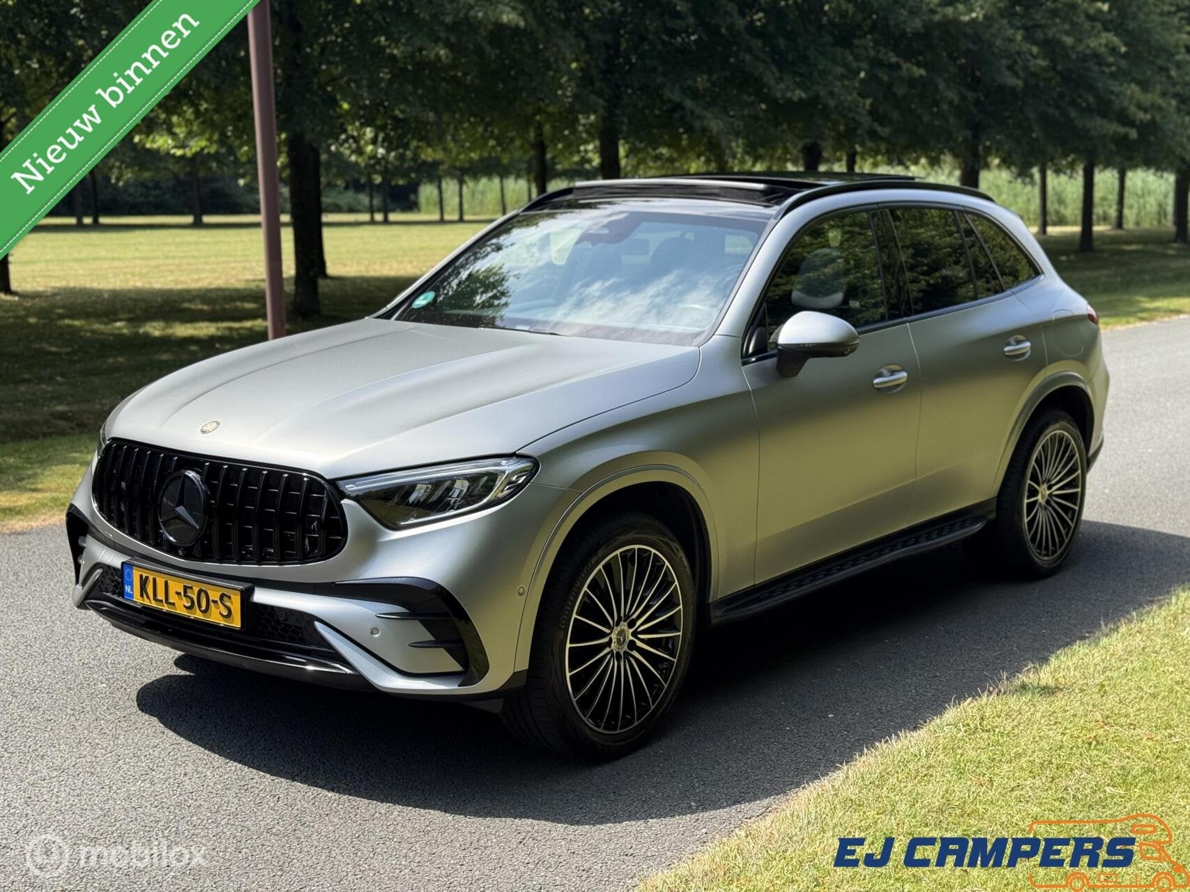 Mercedes GLC-klasse 300e 4MATIC AMG Line, Auto's, Automaat, Dealer onderhouden, Gebruikt, Euro 6