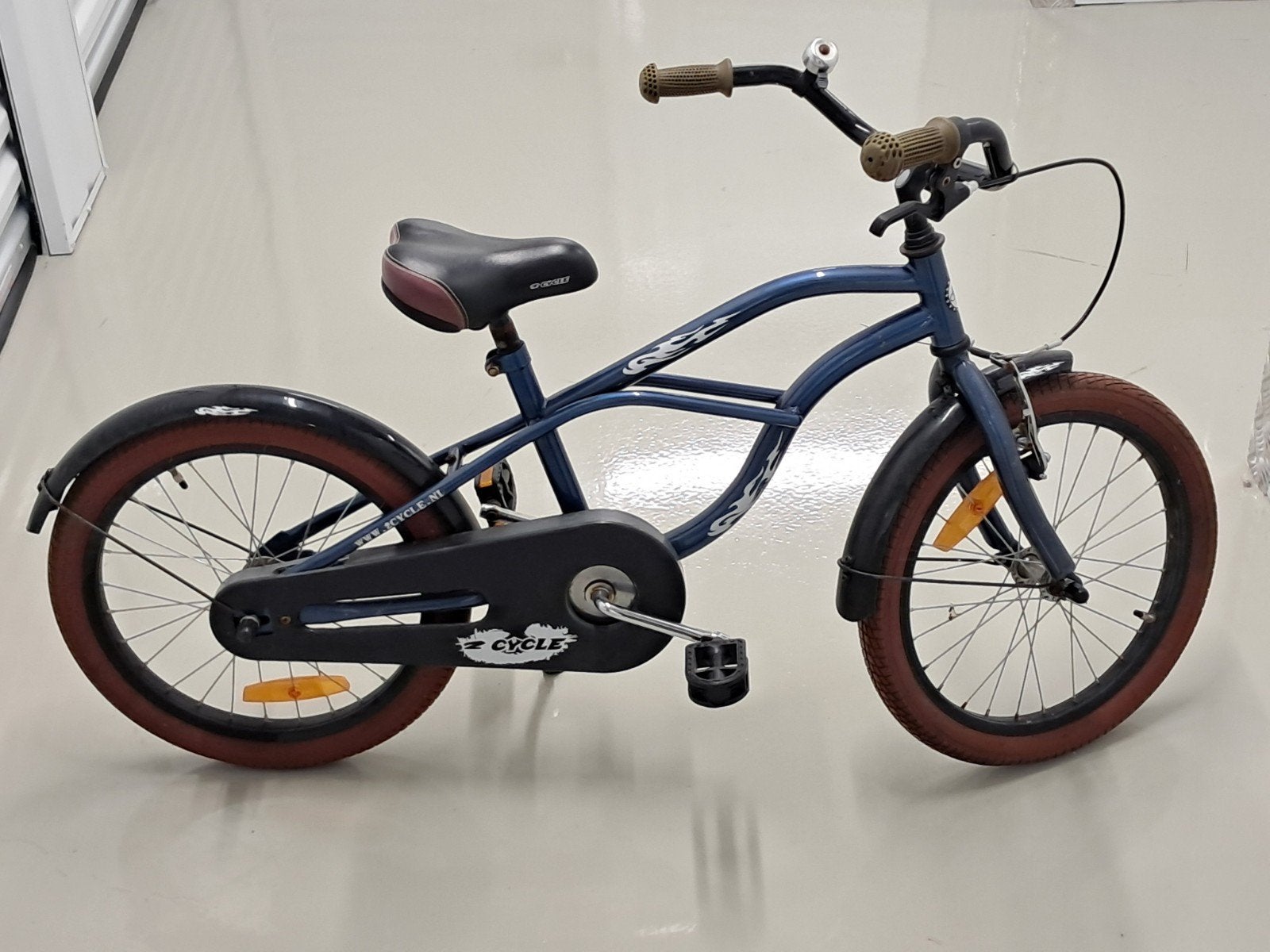 leuke beachcruiser, Fietsen en Brommers, Ophalen, Gebruikt, 16 tot 20 inch, 2 cycle