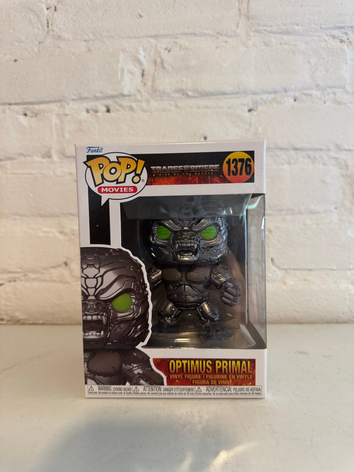 Funko Pop! Movies Transformers Optimus Primal 1376, Ophalen of Verzenden, Nieuw