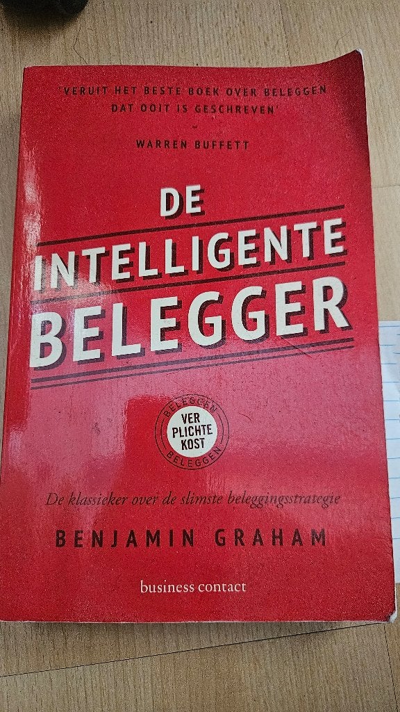 The intelligent investor, Boeken, Ophalen of Verzenden, Gelezen, Management, Benjamin graham
