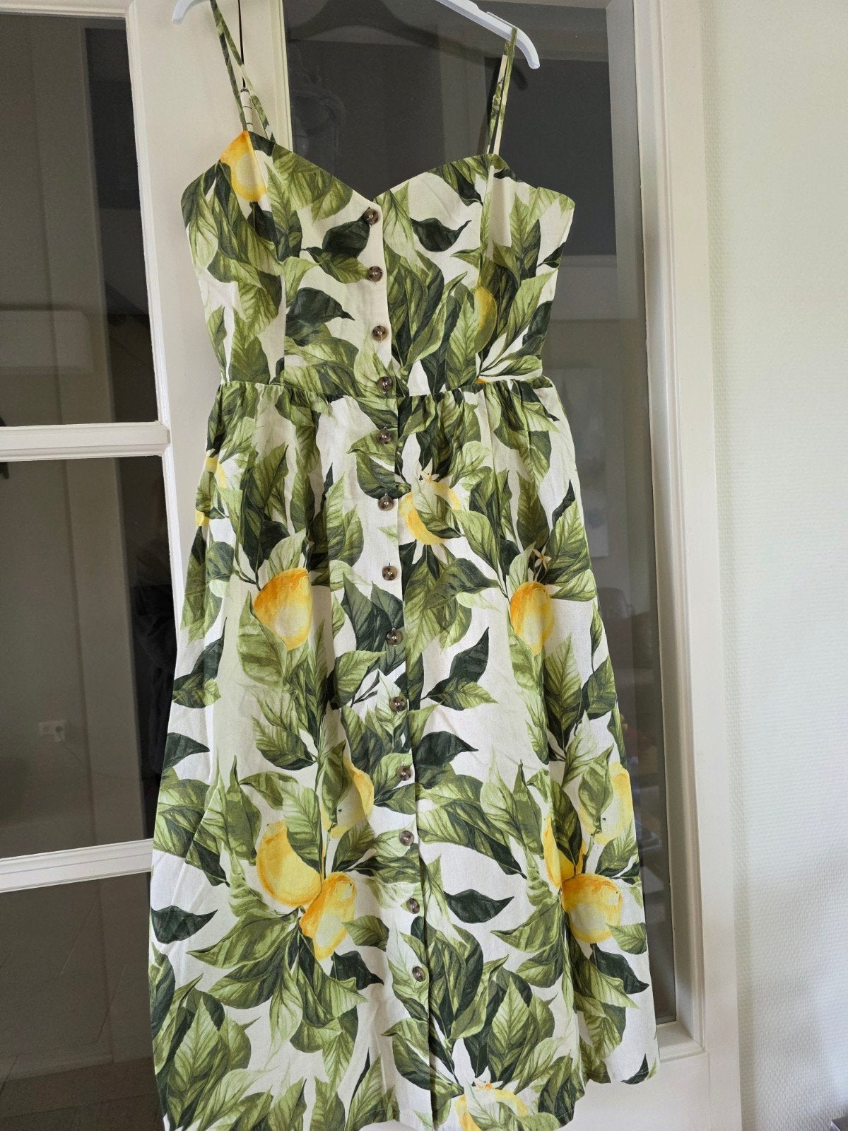 Nieuwe halflange zomerjurk., Kleding | Dames, Ophalen, Nieuw, Maat 38/40 (M), Onder de knie