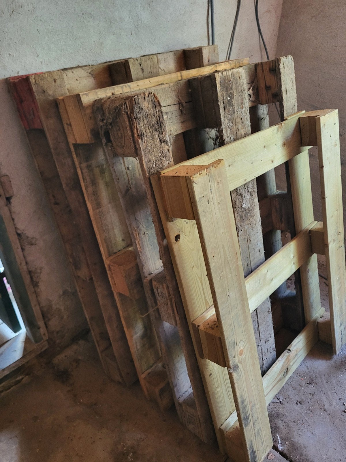 Pallets gratis ophalen, Ophalen