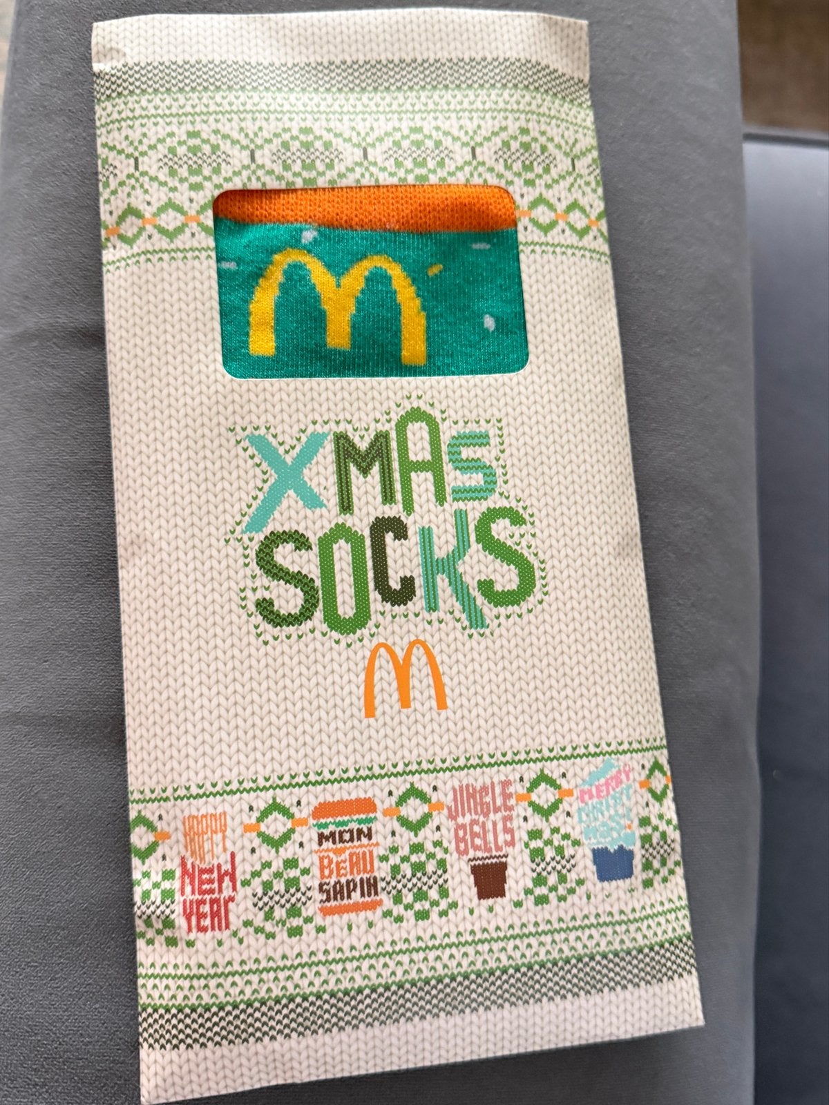 McDonald's Kerstsokken - Maat 41-43, Sokken en Kniesokken, Nieuw, Overige maten, Ophalen of Verzenden