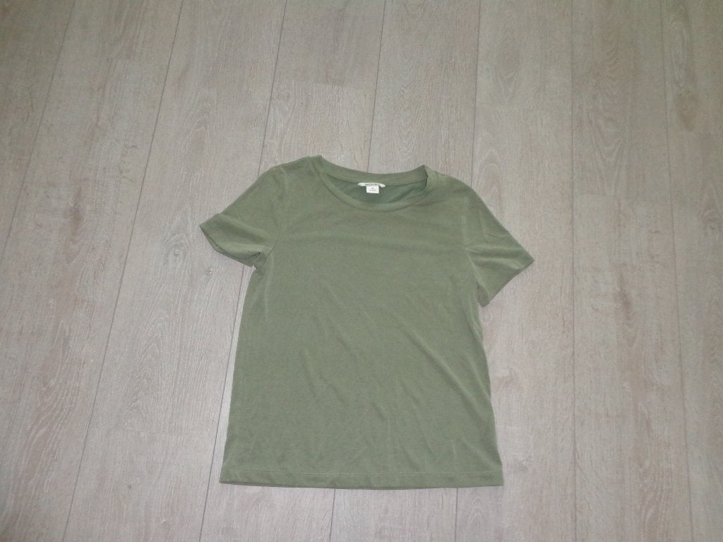 legergroene damest-shirt van MONKI, maat XS, Ophalen of Verzenden, Korte mouw, Maat 34 (XS) of kleiner, Gedragen