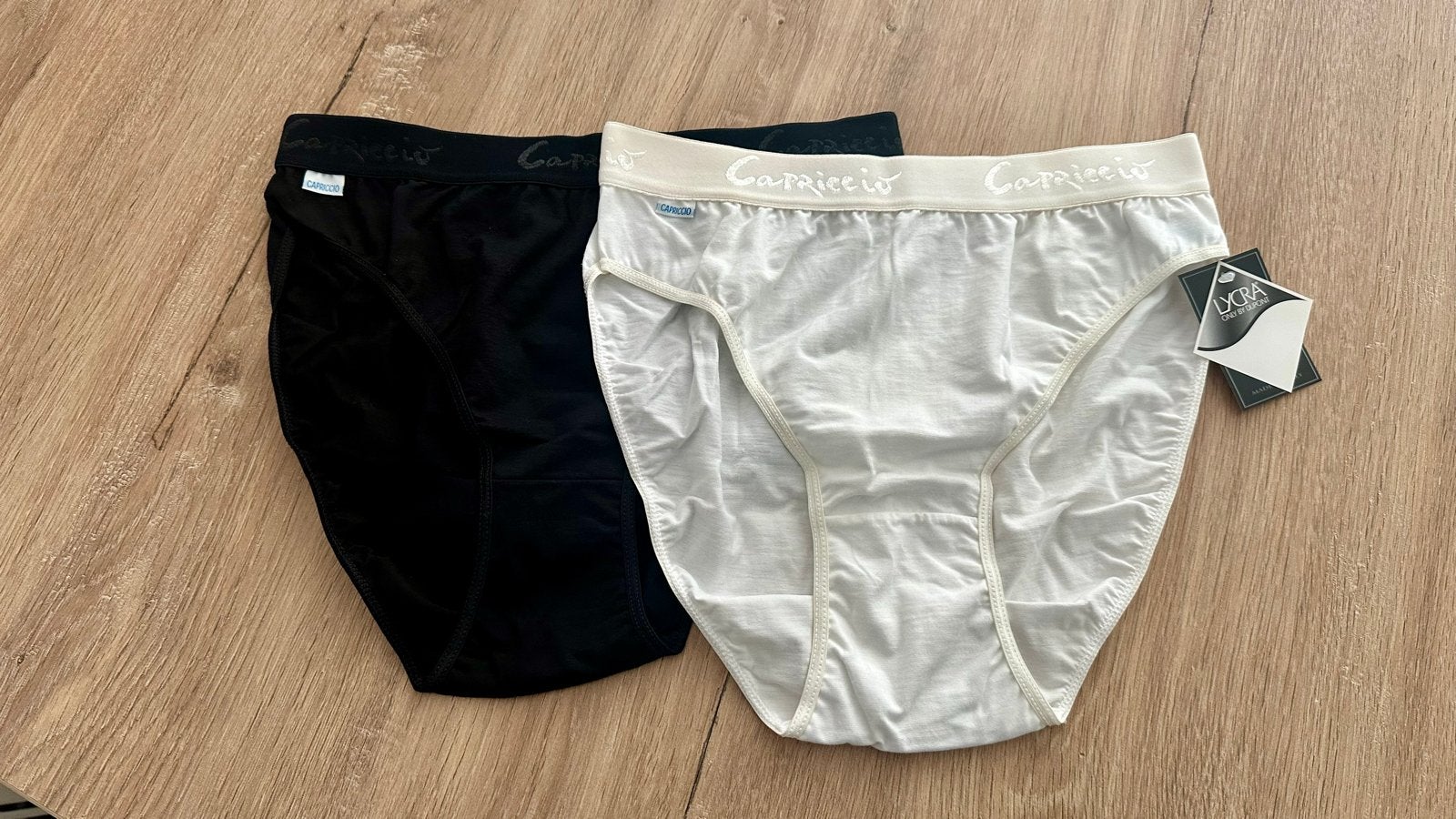 Dames onderbroeken 2 stuks zwart en wit Capriccio XL, Ophalen of Verzenden, Zwart, Slip