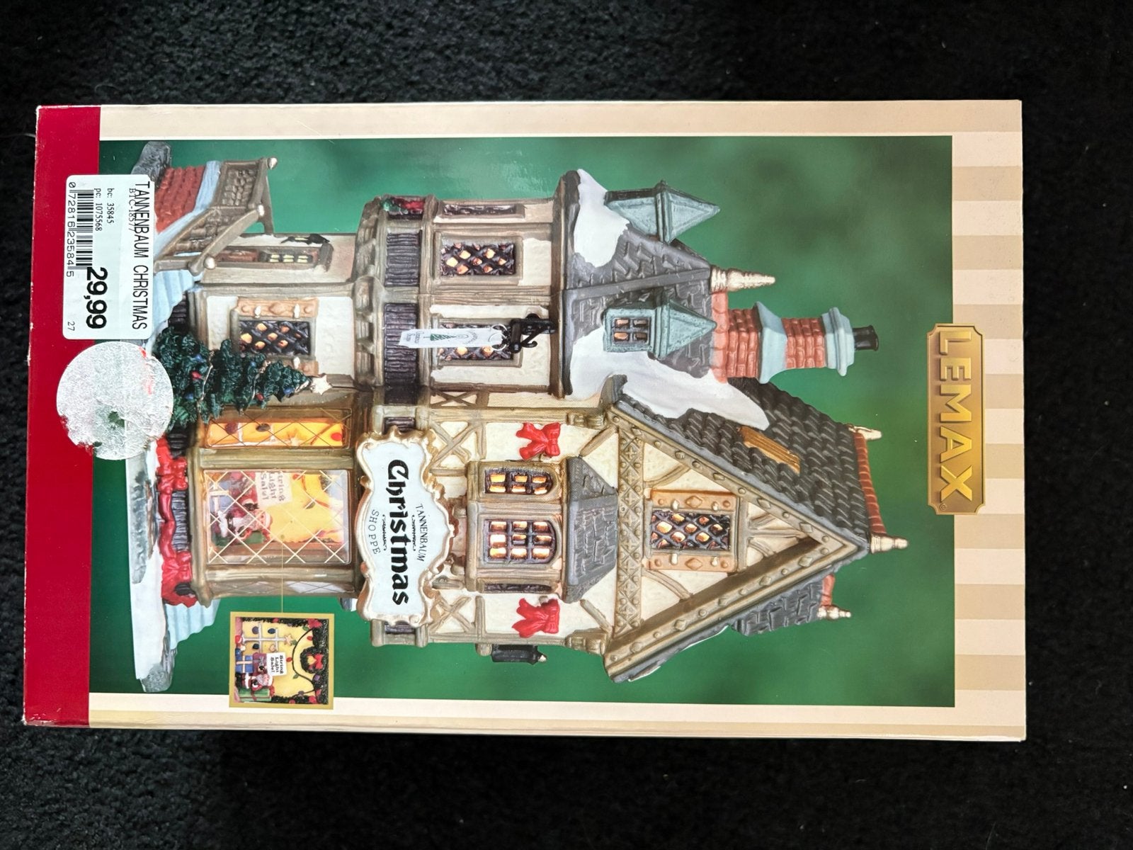 Lemax Tannenbaum Christmas Shoppe, Ophalen, Zo goed als nieuw