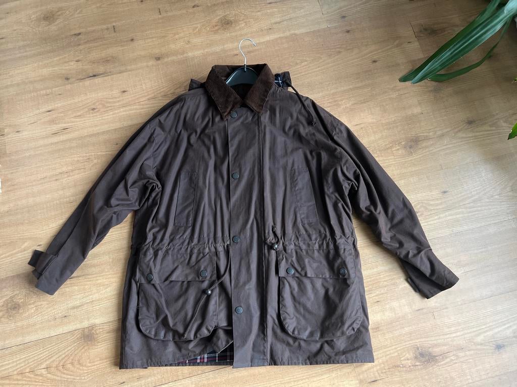 Mc.Orvis Waxjas (XL)- Bruin met geruite voering, Ophalen of Verzenden, Nieuw, Maat 56/58 (XL), Bruin