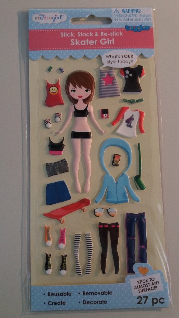 girly decoration stickers, Ophalen of Verzenden, Nieuw, Overige typen