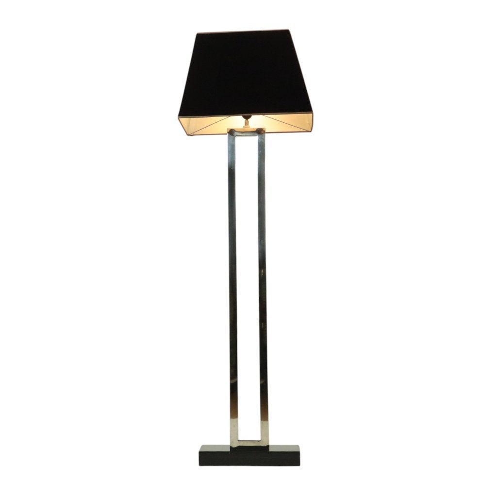 Eichholtz Arlington Design Vloerlamp RVS 152cm, Ophalen, Zo goed als nieuw, Stof, 150 tot 200 cm