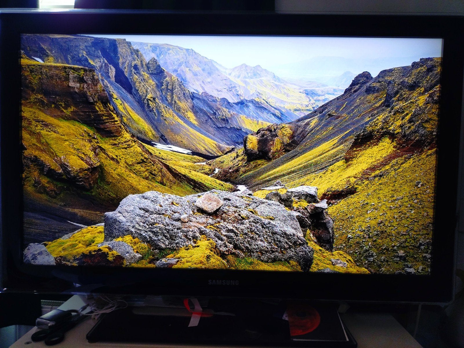 Samsung 40" LCD TV, Audio, Tv en Foto, Televisies, Ophalen, Gebruikt, LCD, Samsung