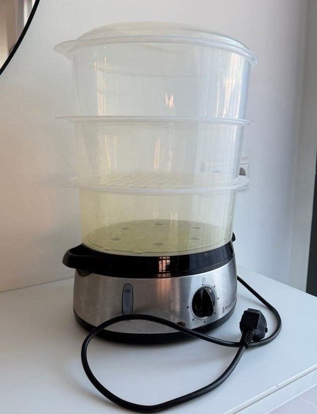 Russell Hobbs stoomkoker met 3 lagen, Witgoed en Apparatuur, Ophalen of Verzenden, Gebruikt