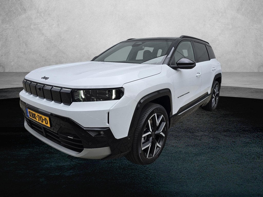 Jeep Compass First Edition 74 kWh | Voorraad Auto Snel Rijde, Auto's, Jeep, Automaat, Gebruikt, 213 pk, Compass