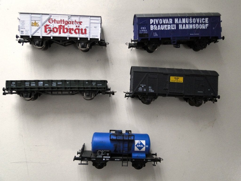 goederenwagens HO 2, Ophalen, Gebruikt, Gelijkstroom, Wagon