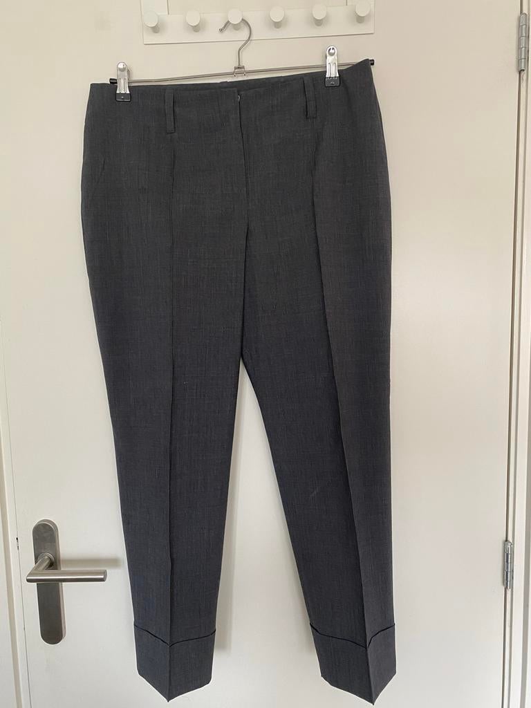 Pauw Amsterdam Grijze Wollen Broek - Maat 42, Maat 42/44 (L), Ophalen of Verzenden, Zo goed als nieuw, Grijs