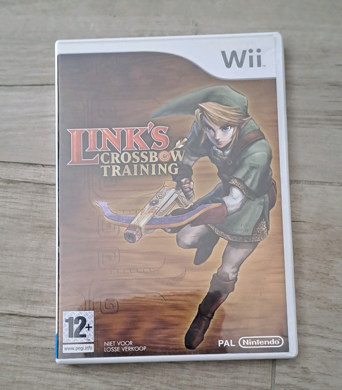 Wii Spel Link's Crossbow Training/PAL Nintendo, Muziek, 1 speler, Ophalen of Verzenden, Zo goed als nieuw