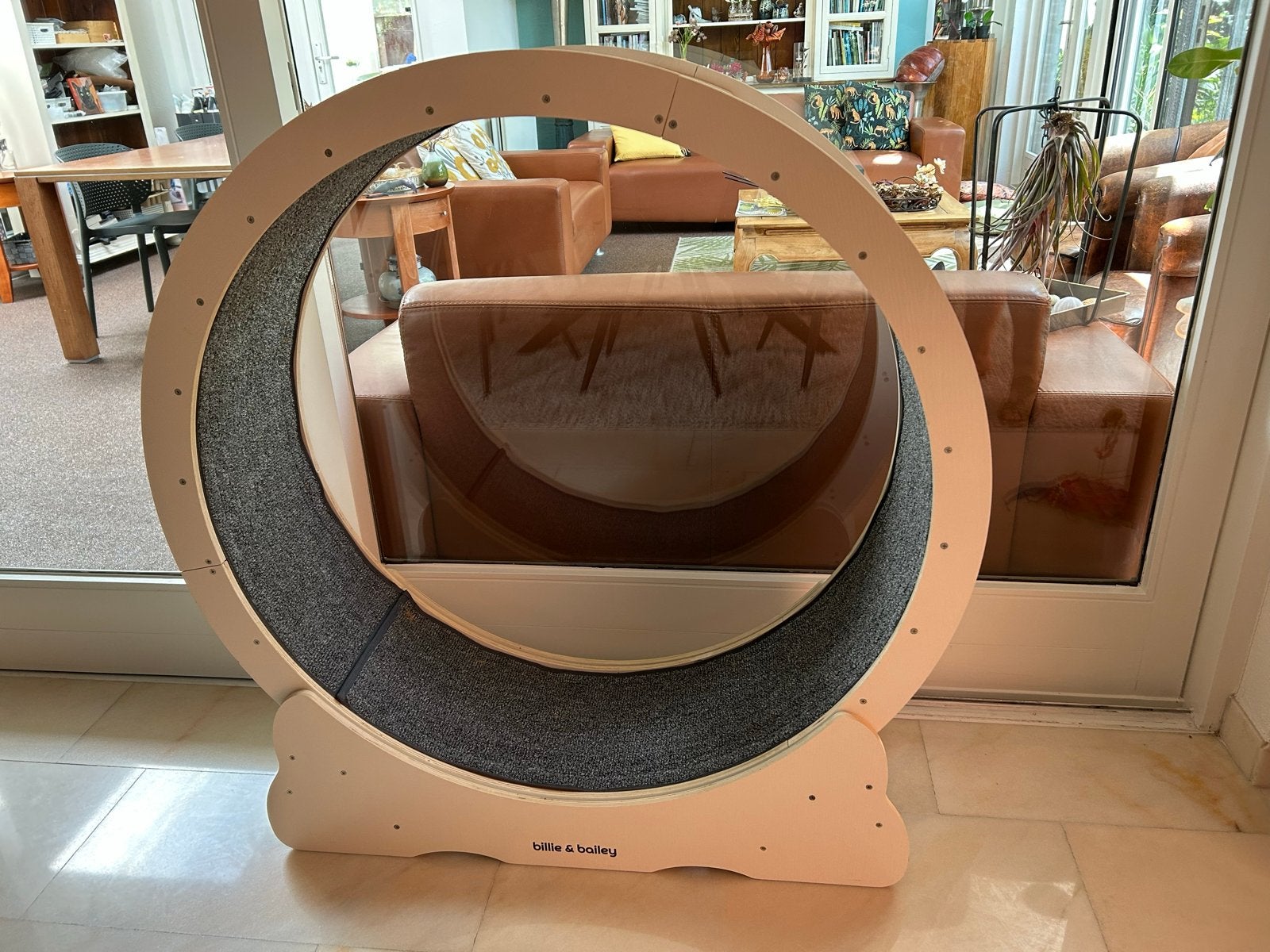 Billie & Bailey looprad voor kat en/ of kleine hond, Dieren en Toebehoren, Katten-accessoires, Ophalen, Zo goed als nieuw