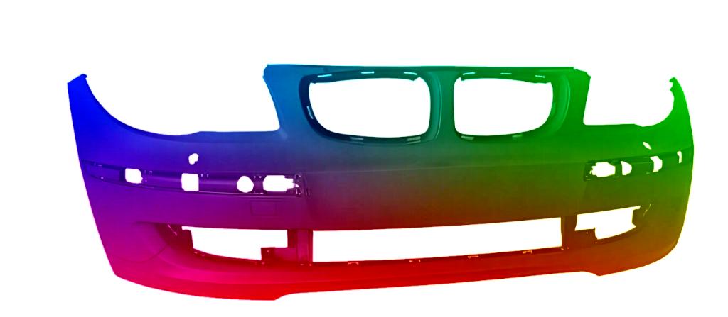 Voor BMW 1 Reeks E81 82 87 88 2007-2013 SRA voorbumper gespo, Nieuw, Bumper, BMW, Verzenden