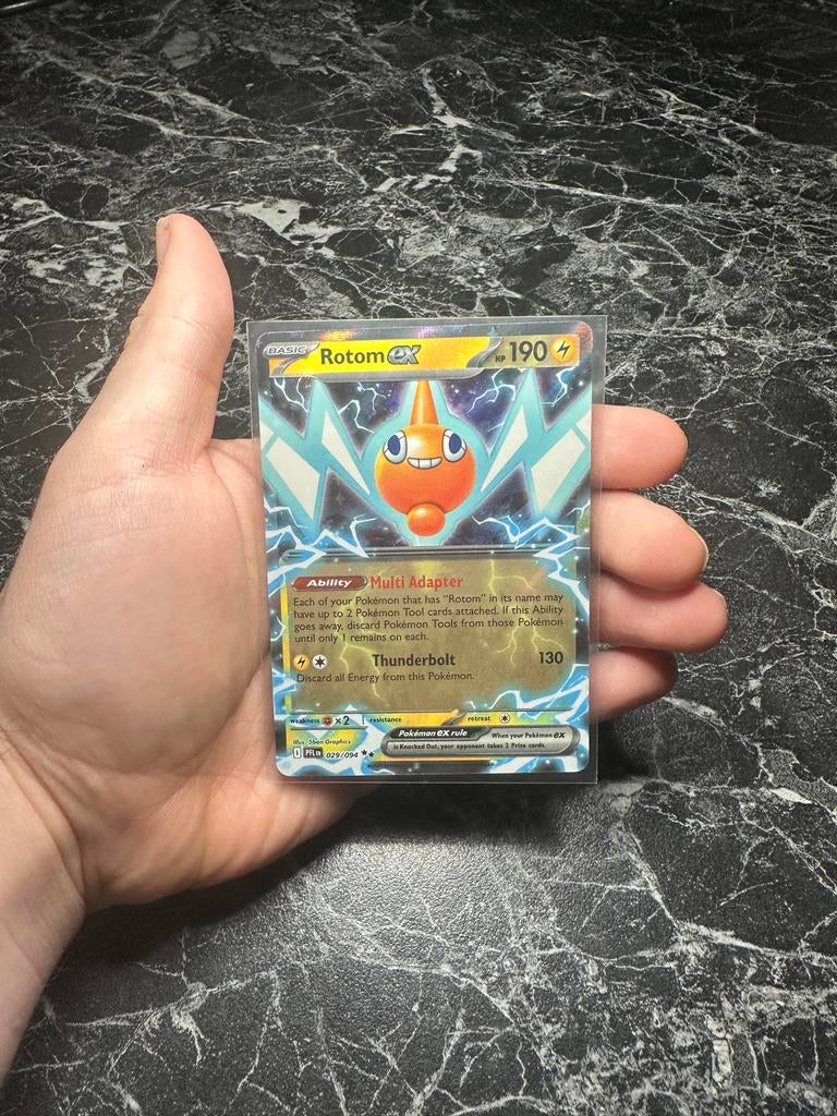 Rotom Ex 029, Ophalen of Verzenden, Nieuw, Losse kaart, Foil