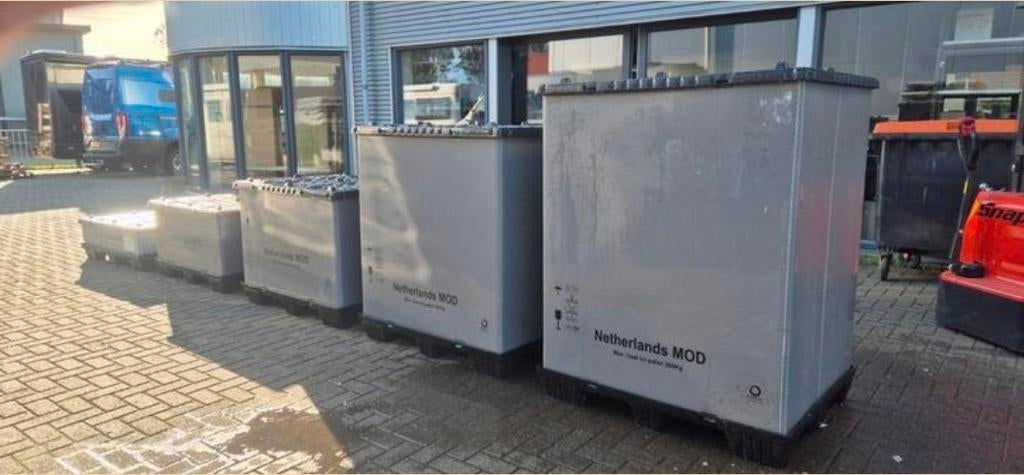 Super stevige vouwbare palletbox/ palletkist/palletkrat, Ophalen, Nieuw
