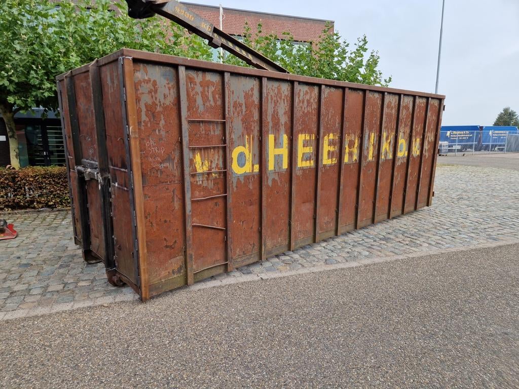 Afzetcontainer met haak 45m3 - Gebruikt, Ophalen