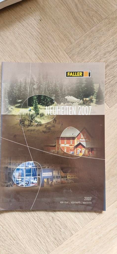 Faller Neuheiten Catalogus 2007, Hobby en Vrije tijd, Ophalen of Verzenden, Gelijkstroom of Wisselstroom, Boek, Tijdschrift of Catalogus